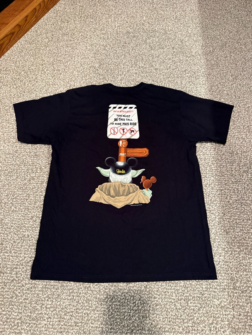 Yoda Judge Me By My Size Disney World Shirt